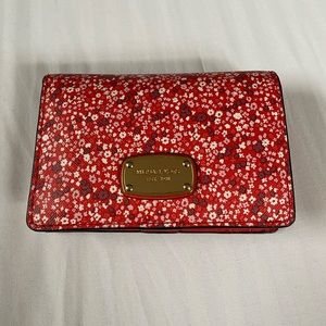 Michael Kors floral wallet